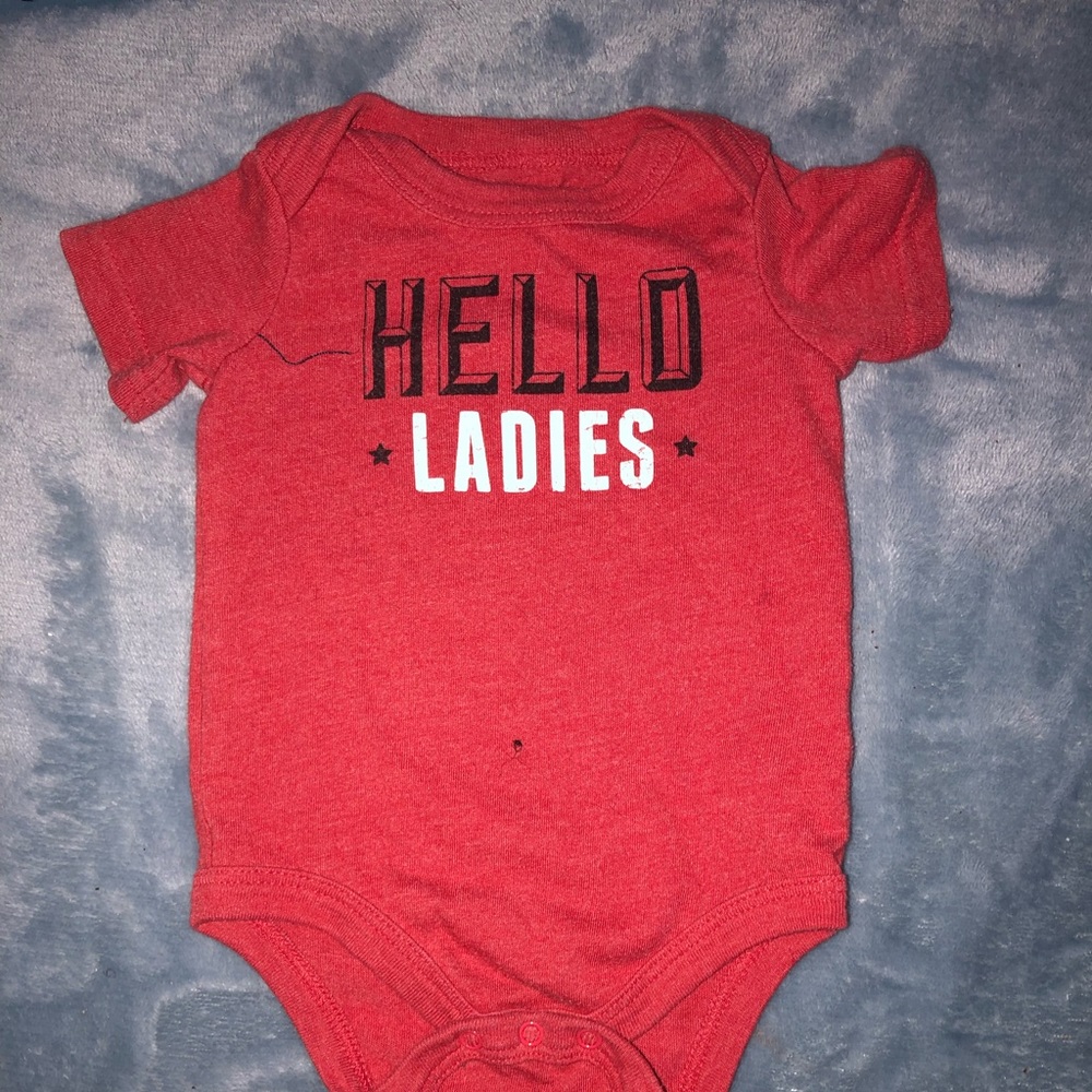 “Hello ladies” for 0-3 month old